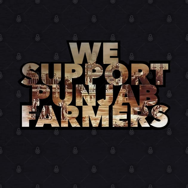 We support Punjab farmers by SAN ART STUDIO 